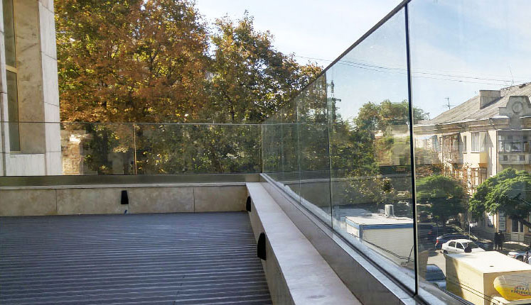 Balustrade balcon din sticla securizata