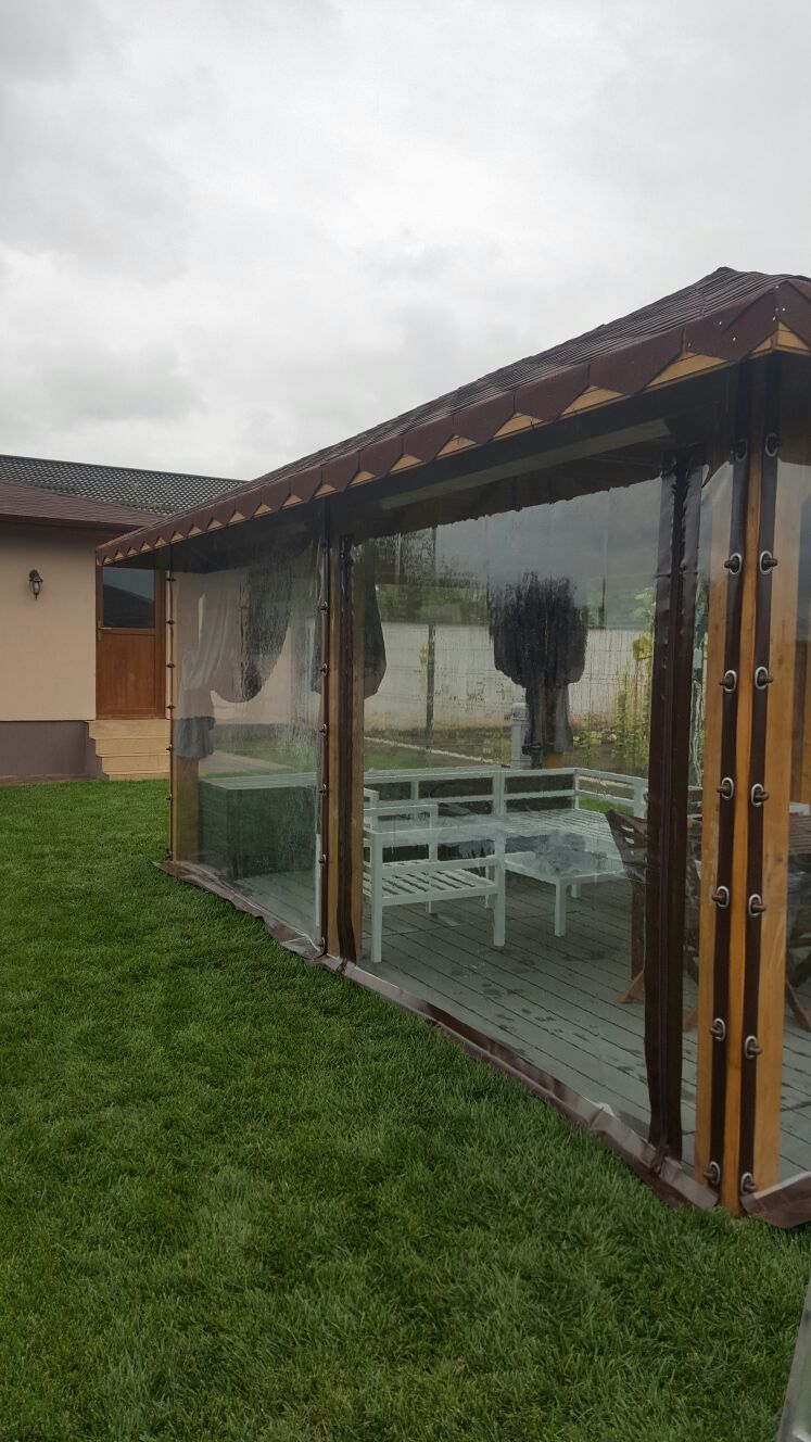 Sisteme inchideri foisoare cu folie transparenta ieftine