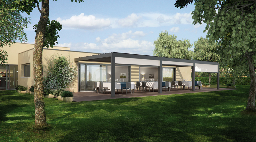 Pergola bioclimatica Terasa