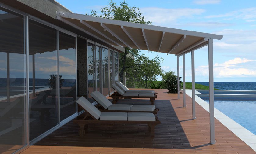 pergole retractabile aluminiu