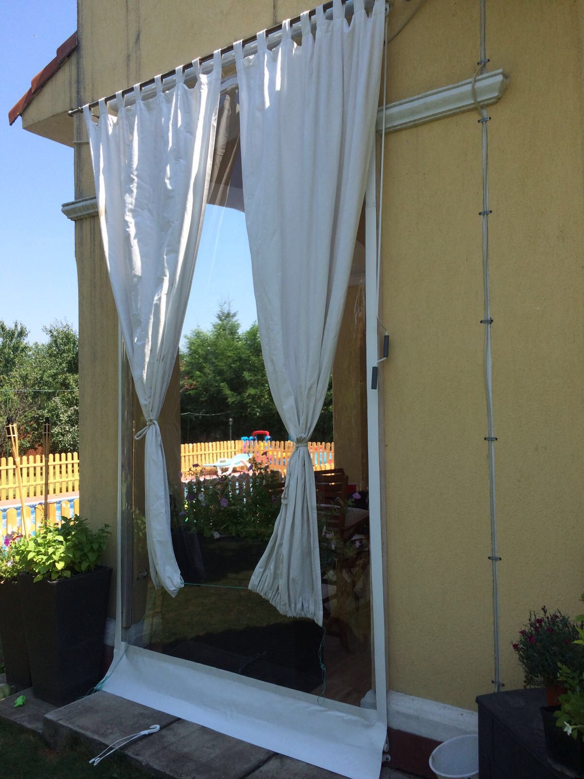 Rulou transparent pret