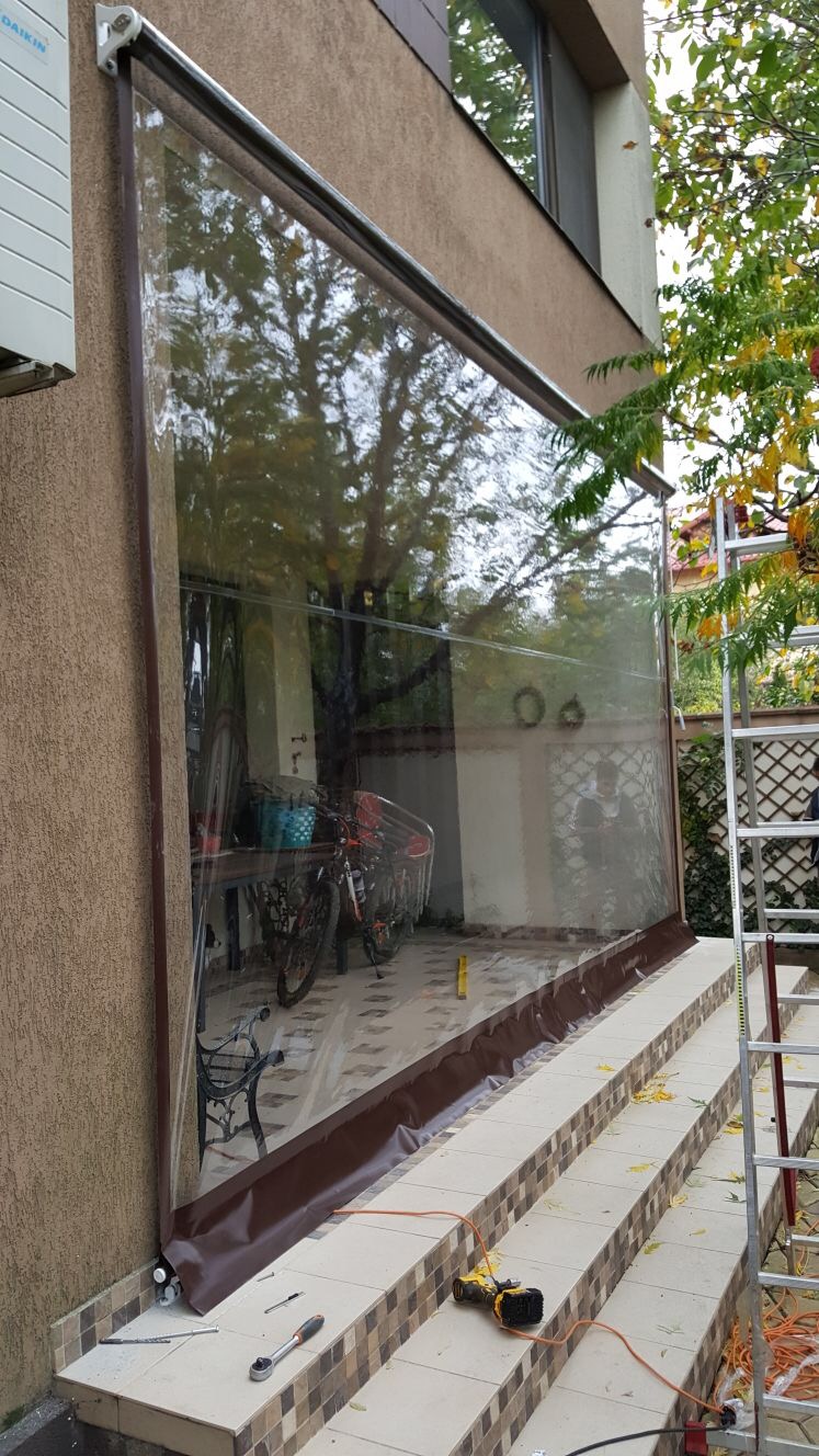 rulouri transparente terasa