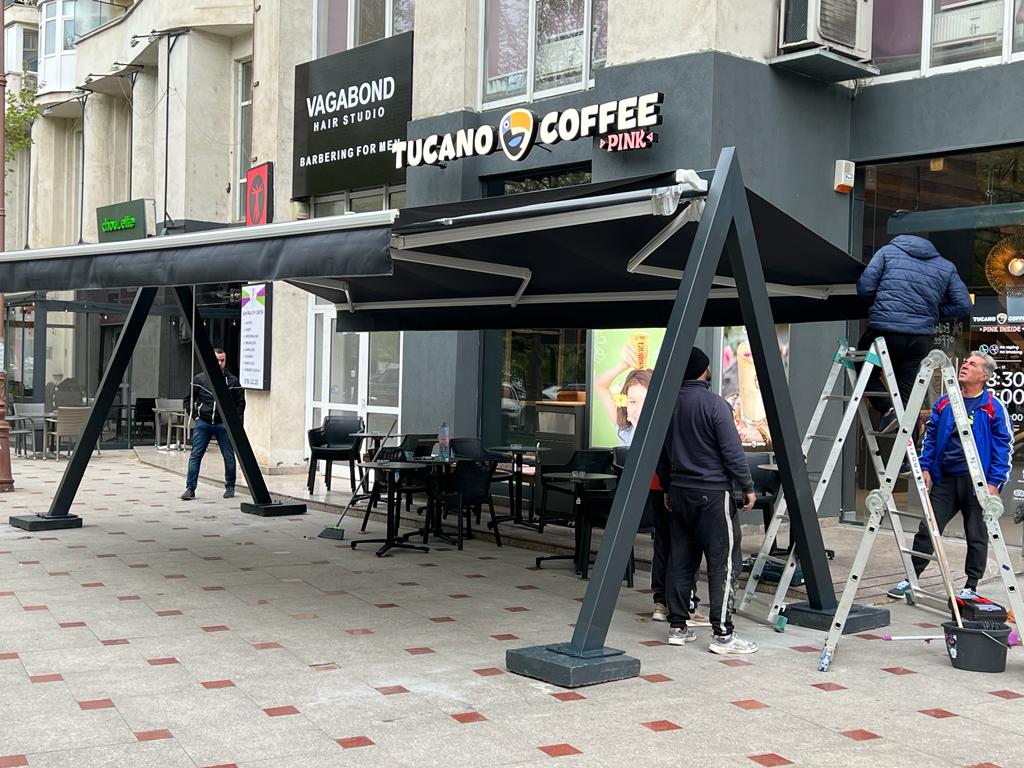 Copertine terasa restaurant bucuresti