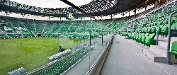 Balustrada din sticla securizata pentru arene sportive