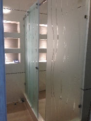 Cabina de dus cu sticla securizata