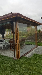 Inchideri terase plastic transparent