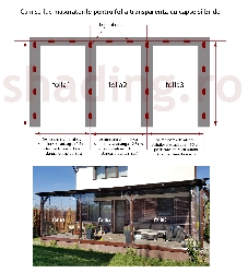 Cum se fac masuratorile pentru folia transparenta cu capse si bride