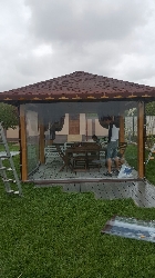 Folie PVC transparenta Cristal pentru terase