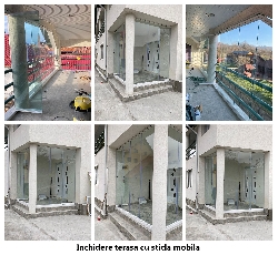 Inchideri balcoane cu sticla mobila