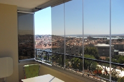 Sticla glisanta balcon