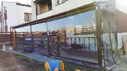 Inchideri terase cu folie transparenta, ieftin