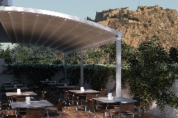 Pergola retractabila terasa 2