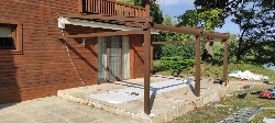 Pergola retractabila aluminiu