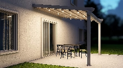 Pergole retractabile terase