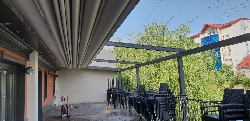Pergole retractabile terase