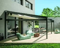 Pergole retractabile terase