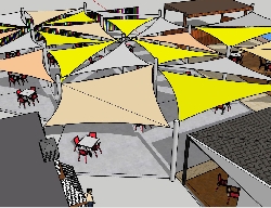 Proiectare si Design - Vele de umbrire